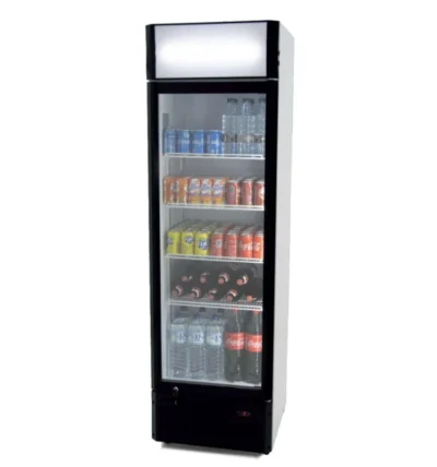 Armario Expositor Refrigerado 360 litros Puerta de Vidrio de 580 x610 x1980h mm