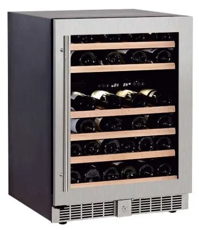 Armario Cava de Vino 2 temperaturas 50 botellas 595x580x870h mm