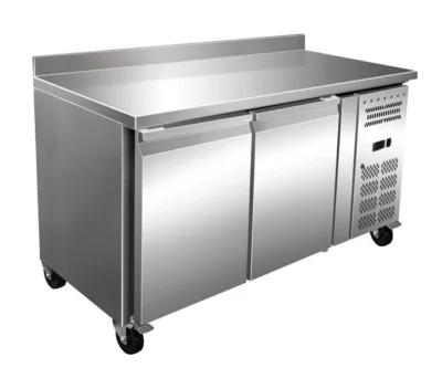 Mesa Refrigerada Snack Acero Inoxidable 2 Puertas 1360x600x960h mm