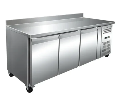 Mesa Congelados Snack Acero Inoxidable 3 Puertas 1795x600x960h mm