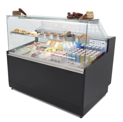 Vitrina Refrigerada Expositora de 2 metros Fondo 973 mm Frío Estático Línea CORDOBA VRE-200