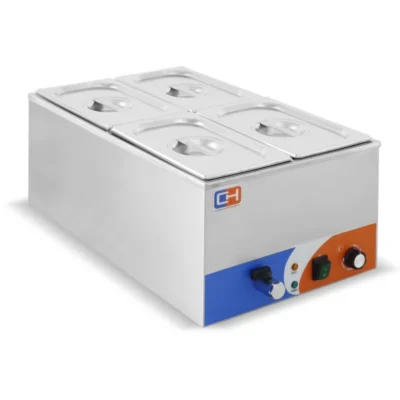 Baño maría eléctrico 4 cubetas GN1/4 600x335x260 mm