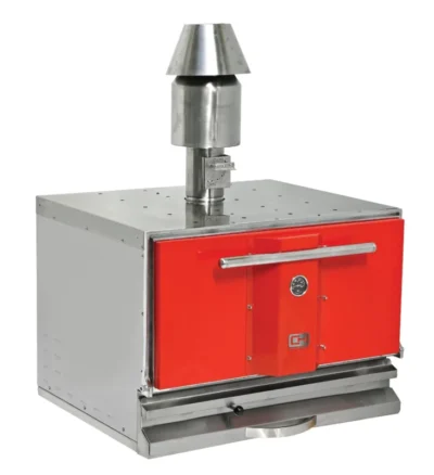 Horno de Brasa Profesional Color Rojo Parrilla 560x524 mm