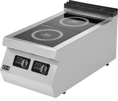 Cocina Inducción Sobremesa 2 Zonas 2 x 3,5 kW 400x900x300h mm