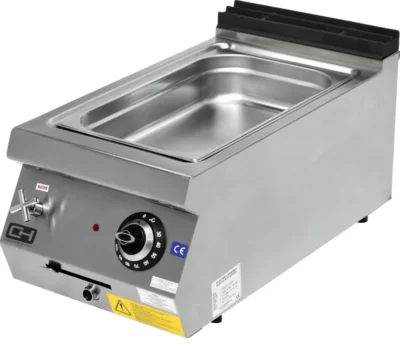 Baño maría eléctrico sobremesa 1 cuba GN1/1 400x730x300 mm
