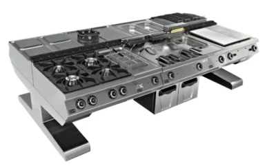 Soporte Voladizo Cocina Central 4000x1710x550h mm