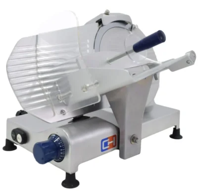 Cortadora de Embutidos Profesional cuchilla 250 mm Aluminio Anodizado CH250-SP (Fabricación Italiana)