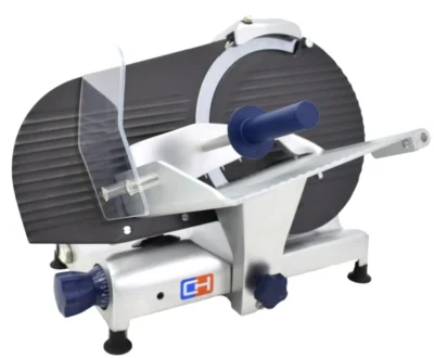 Cortadora de Embutidos Profesional PREMIUM cuchilla 300 mm Aluminio Anodizado CH300-FPQ (Fabricación Italiana)