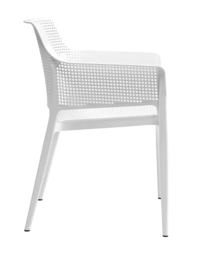 Sillón Terraza Polipropileno color Blanco BOOMERANG BLA