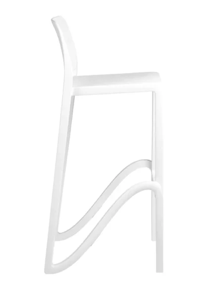 Taburete Interior y Exterior Polipropileno color blanco