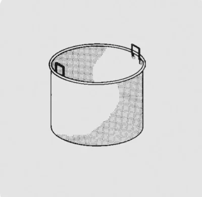Cesta 100 Litros1 Compartimento para colar la pasta MAGISTRA PLUS 900