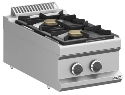 Cocina a gas 2 fuegos 2x7 Kw Sobremesa MFB74TXL MAGISTRA PLUS 700