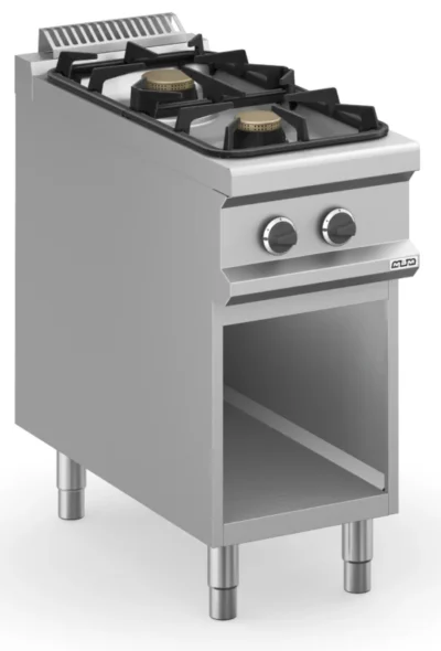 Cocina a gas 2 fuegos 7+11 Kw con Mueble MFB94AXL MAGISTRA PLUS 900