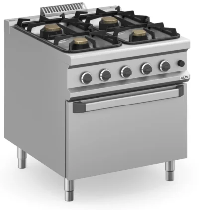 Cocina a gas 4 fuegos 4x5,5 Kw con Horno a Gas MFB98FGXXS MAGISTRA PLUS 900