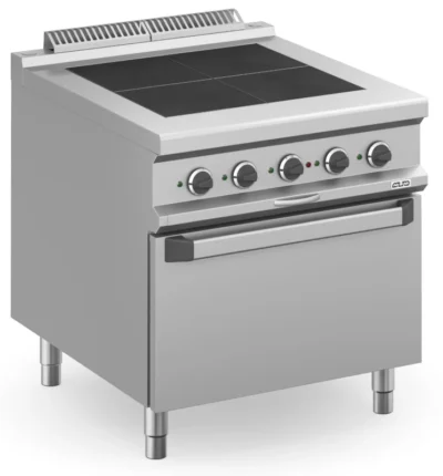 Cocina Eléctrica 4 zonas Cuadradas Rebajadas con Horno Eléctrico MPQR98FE MAGISTRA PLUS 900
