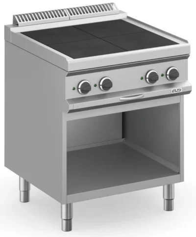 Cocina Eléctrica 4 zonas Cuadradas Rebajadas con Mueble MPQR77A MAGISTRA PLUS 700