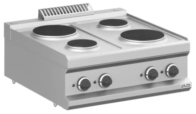 Cocina Eléctrica 4 zonas Redondas Sobremesa MPR77T MAGISTRA PLUS 700