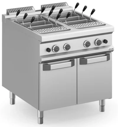 Cuecepastas a Gas 2 cubas 40 Litros (sin cestas) 26,6 kW