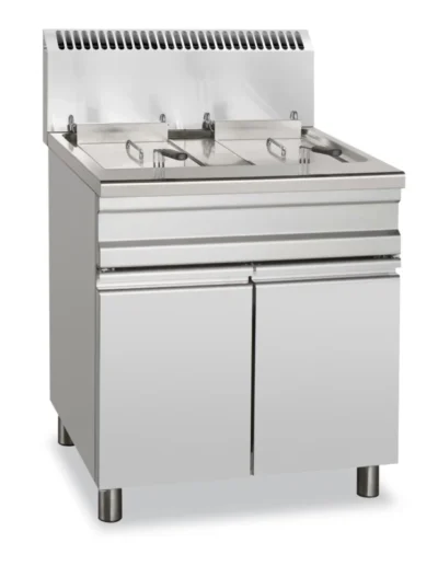 Freidora a Gas 18+18 Litros 14+14 kW con Mueble