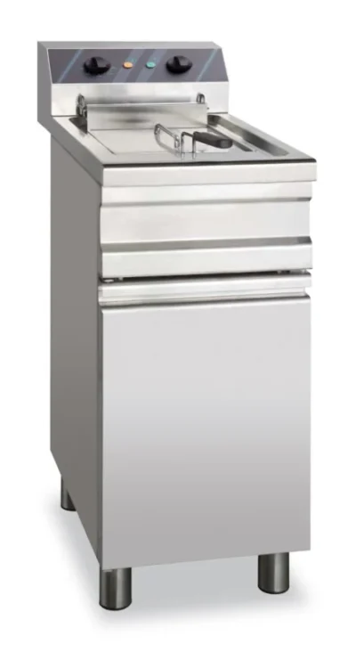 Freidora Eléctrica 14 Litros 9 kW Trifásica con Mueble