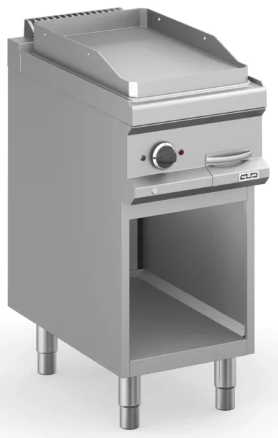 Frytop Eléctrico 40 cm Placa Lisa Acero Rectificado con Mueble