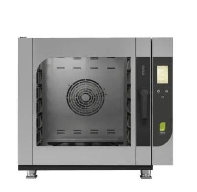 Horno a Gas Mixto Digital Full Touch 6 GN1/1-60x40 con Control de Humedad y Lavado Automático CHEFMATE MBM CMFG6-HUWU (Gas Propano)