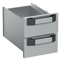 Kit cajonera de 2 cajones GN1/1 para muebles abiertos de 40 cm A777189 MAGISTRA PLUS 700-900