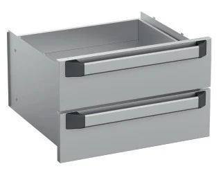 Kit cajonera de 2 cajones GN1/1 para muebles abiertos de 70 cm A777196 MAGISTRA PLUS 700