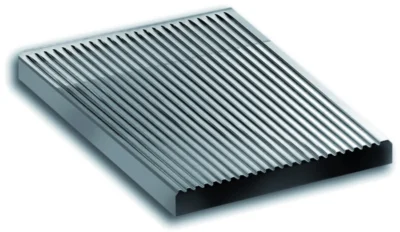 Plancha Ranurada AISI 430 para 1 fuego Cocinas A980120 MAGISTRA PLUS 900