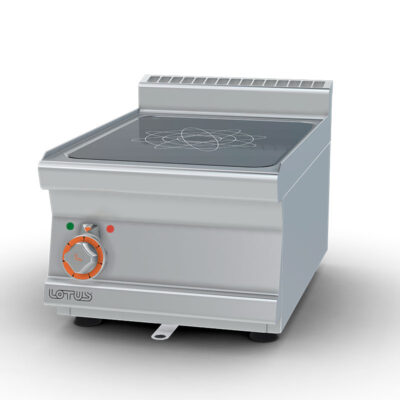 Cocina de inducción profesional de sobremesa con 1 zona