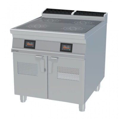 Cocina de inducción profesional táctil de 4 zonas