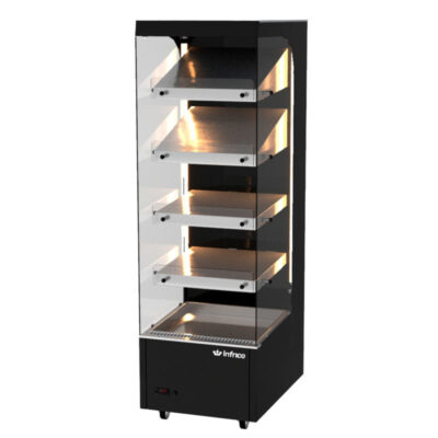 Vitrina caliente mural 5 niveles 604x812x1973 mm 4,5 kW