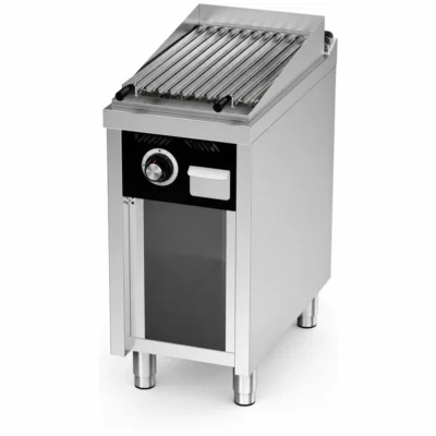 Barbacoa de gas profesional con estante