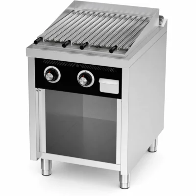 Barbacoa de gas profesional con estante