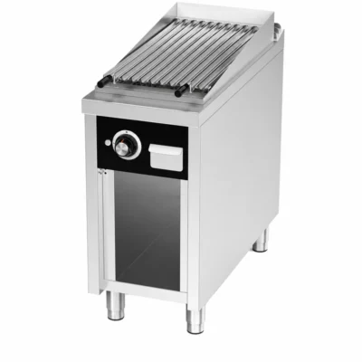 Barbacoa de gas profesional con estante