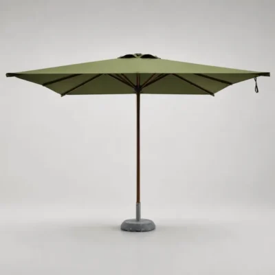 Parasol cuadrado de aluminio 3000 x 3000 mm reforzado