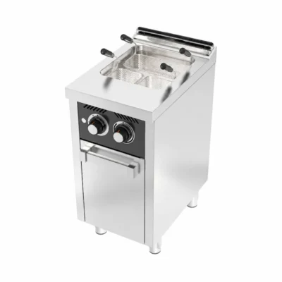 Cuecepastas profesional eléctrico de 25 litros con mueble