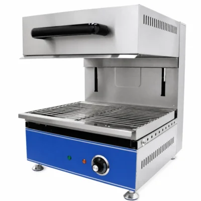 Salamandra eléctrica de cabezal móvil 450x450x500 mm 2,8 kW