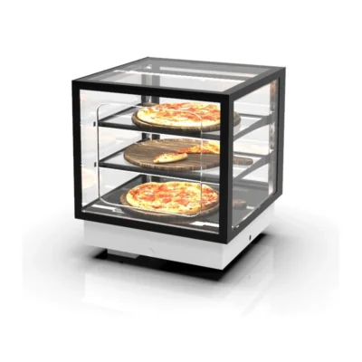 Vitrina caliente encastrable 600x600x515 mm 2 estantes 0,53 kW Grab & Go