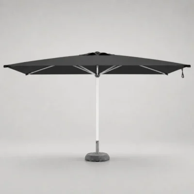 Parasol rectangular de aluminio 4000 x 3000 mm reforzado