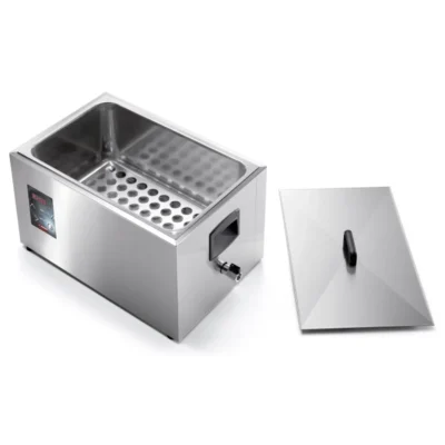 Cocedor sous vide estático con cuba y tapa