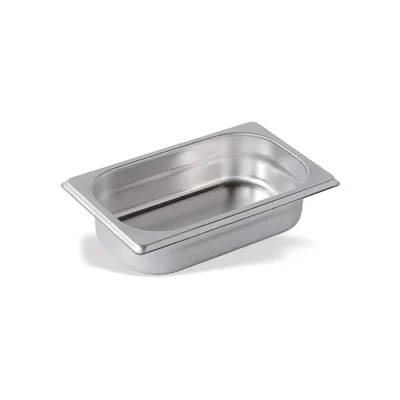 Cubeta Gastronorm GN 1/4 de acero inoxidable