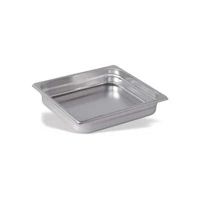 Cubeta Gastronorm GN 2/3 de acero inoxidable