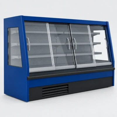 Vitrina semimural refrigerada cerrada 1250 x 685 mm