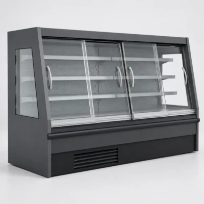 Vitrina semimural refrigerada cerrada 1250 x 685 mm