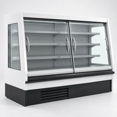 Vitrina semimural refrigerada cerrada 1250 x 685 mm