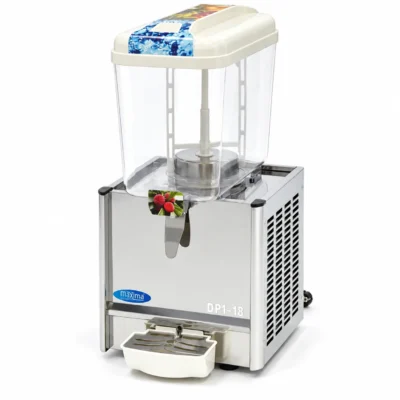 Horchatera refrigerada profesional de 18 litros con agitador