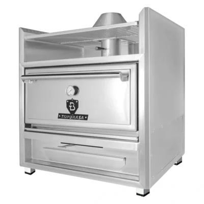 Horno de brasa profesional de sobremesa para 120 comensales