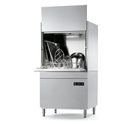 Lavaobjetos profesional de gran capacidad con cesta de 780 x 700 mm
