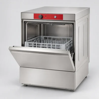 Lavavasos profesional cesta 400 x 400 mm con bomba de desagüe
